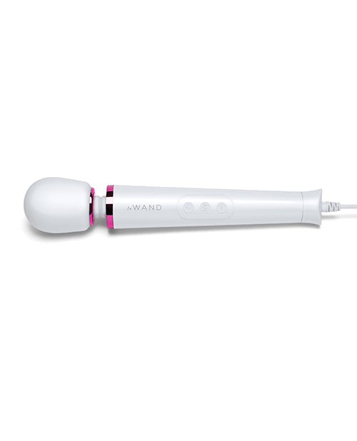 Le Wand Powerful Petite Plug-In  Vibrating Massager - White