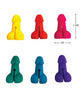Cargue la imagen en el visor de la galería, Marcadores de cóctel con forma de pene divertidos Set de seis para fiesta

