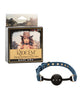 Load image into Gallery viewer, Ride 'Em Premium Denim Collection Ball Gag
