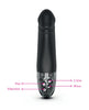 Indlæs billede i gallerifremviser, Mystim Real Deal Neal eStim Realistic Vibrator - Black
