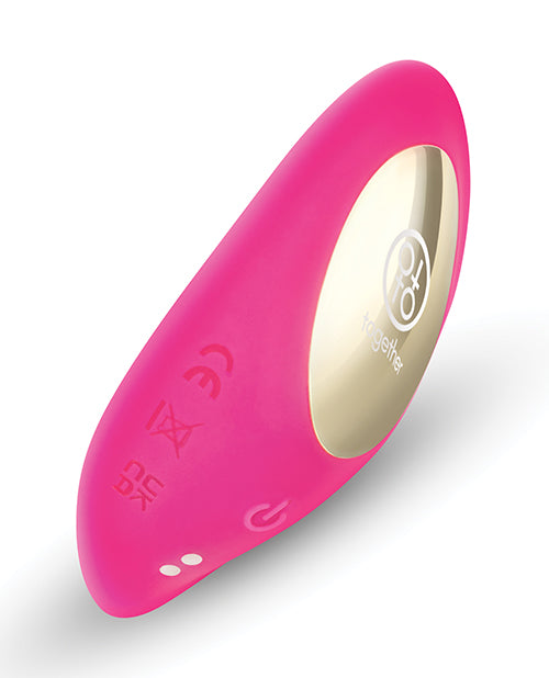 Cargue la imagen en el visor de la galería, Together Suck n&#39; Go Remote Controlled Panty Vibrator - Pink
