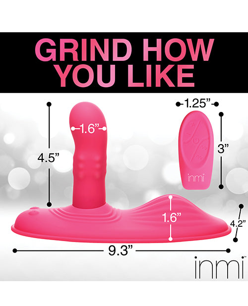 Inmi Spin N' Grind Rotating & Vibrating Silicone Grinder - Pink - Article product