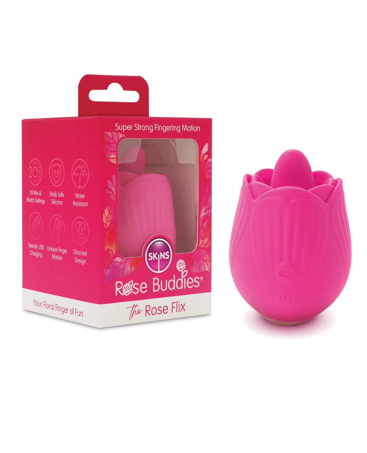Skins Rose Buddies The Rose Flix - Różowy