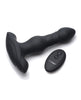 Ladda bilden i Galleri Viewer, ThunderPlugs Silicone Vibrating &amp; Thrusting Plug w/Remote - Black
