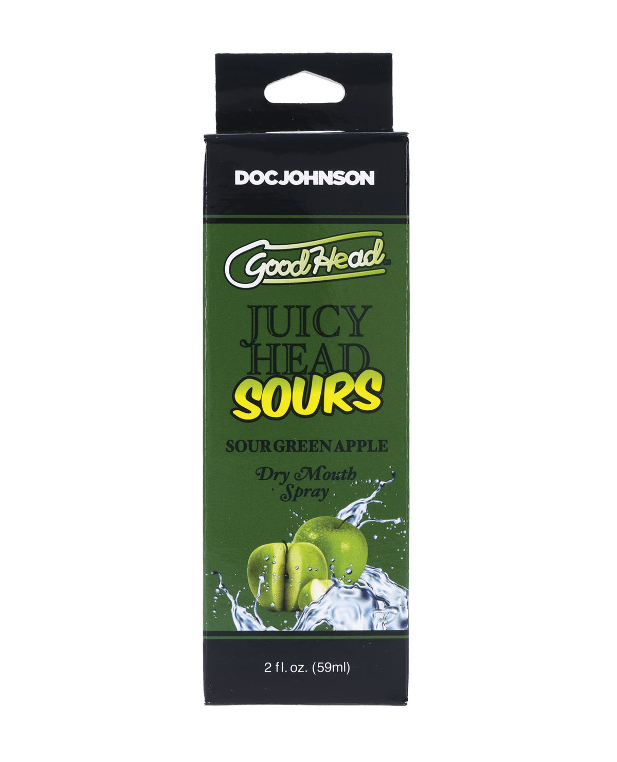 GoodHead Juicy Head Dry Mouth Spray Sour Green Apple 2 Oz