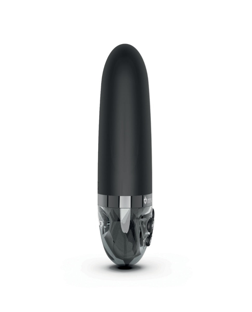 Mystim Sleak Freak eStim Straight Vibrator - Black
