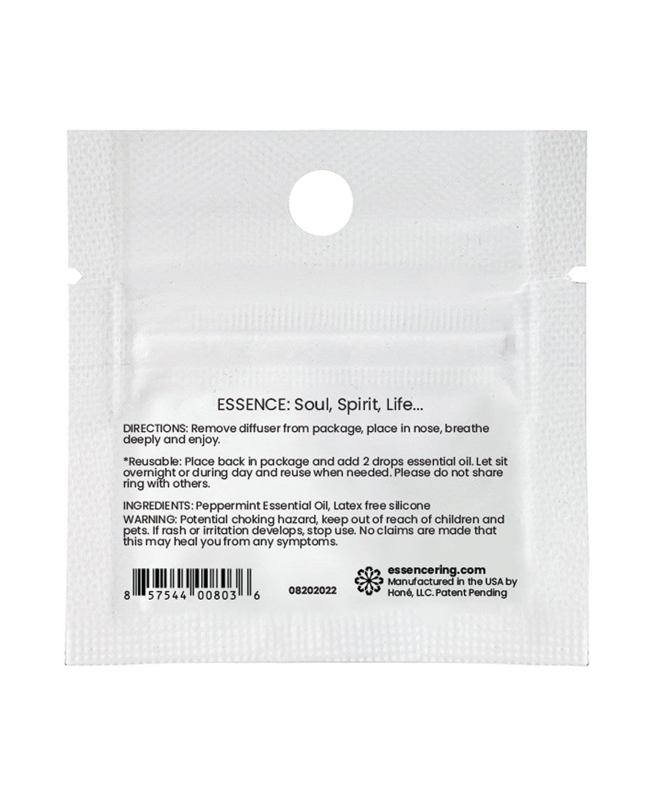 Essence Ring Single Sachet - Peppermint