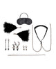 Załaduj obraz do przeglądarki galerii, Lux Fetish 12 pc Interchangeable Collar &amp; Nipple Clips Set
