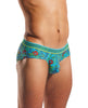 Cargue la imagen en el visor de la galería, Cocksox Contour Pouch Sports Brief - Multi-Color Tiki SM
