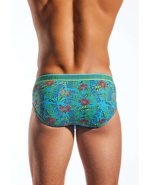 Cocksox Contour Pouch Sports Brief - Multi-Color Tiki SM