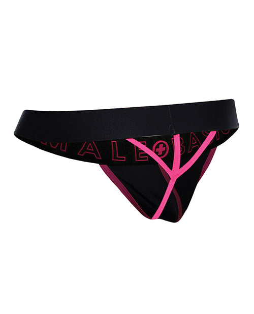Male Basics Neon Thong Coral LG