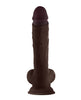 Load image into Gallery viewer, Shaft Model A Flexskin Liquid Silicone 10.5" Dong w/Balls - Mahogany
