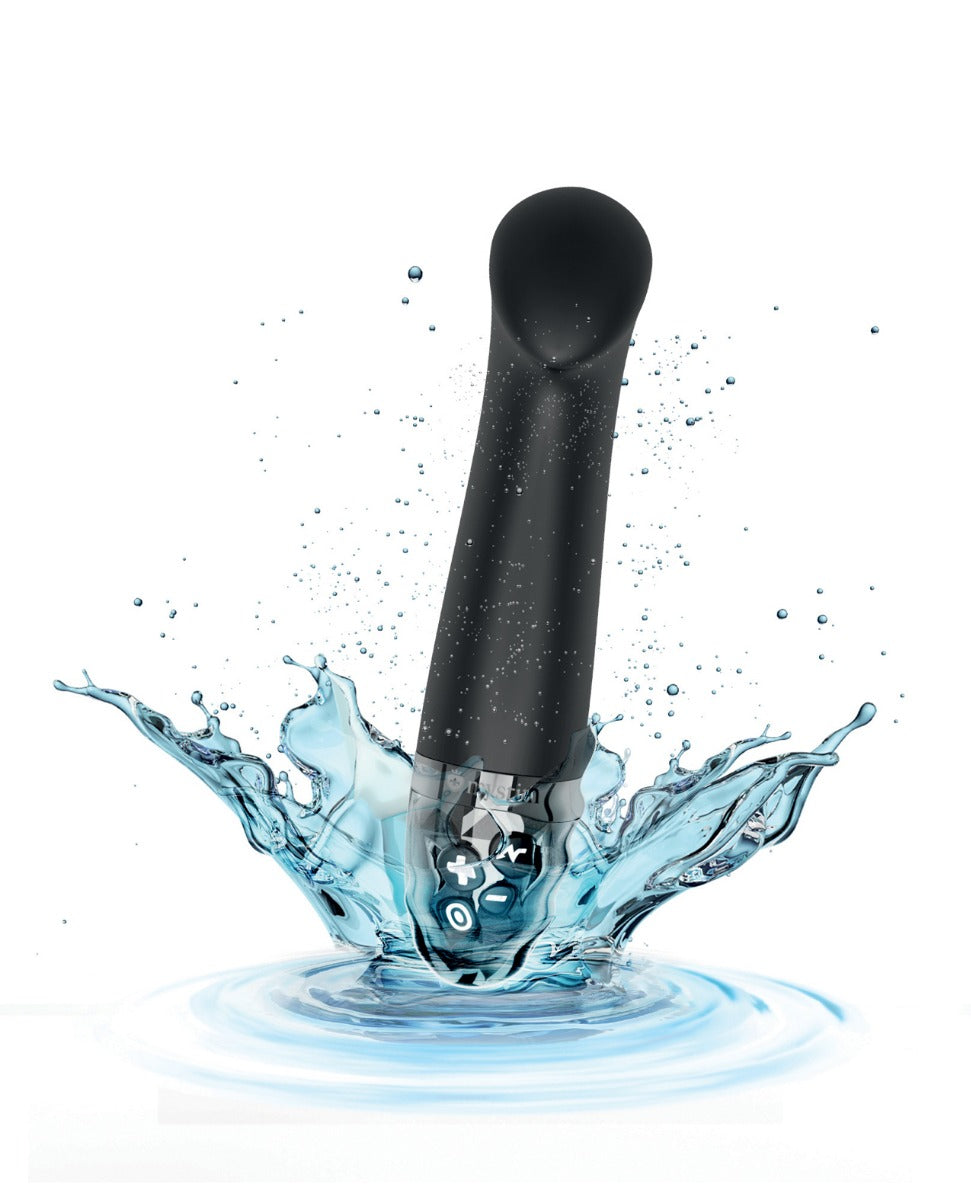 Mystim Right on Ron eStim G Vibrator - Black