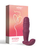 Afbeelding laden in Galerijviewer, Ryder App-Controlled Thrusting G-spot &amp; Clit Vibrator - Rosy Red
