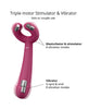 Carica l'immagine nel visualizzatore Galleria, Love to Love Please Me Multi-Play Vibrator - Plum Star
