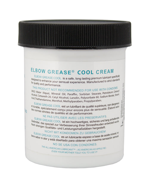 Elbow Grease Cool Cream - 4 oz Jar