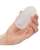 Cargue la imagen en el visor de la galería, Pop Sock! Ribbed Masturbator - Clear
