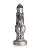Ladda bilden i Galleri Viewer, Creature Cocks Night Prowler Silicone Dildo - Medium Black/Silver
