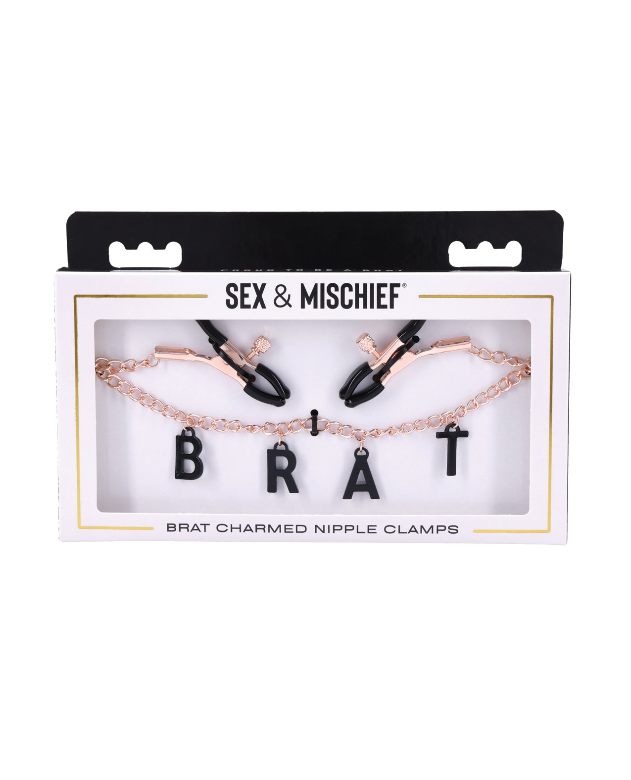 Sex & Mischief Brat Charmed Nipple Clamps