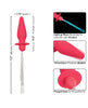 Carica l'immagine nel visualizzatore Galleria, Southern Lights Rechargeable Vibrating Light Up Anal Probe - Pink
