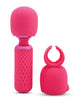 Indlæs billede i gallerifremviser, Nu Sensuelle Harlow Mini Wand w/Masturbator Attachment - Pink
