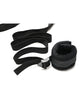 Cargue la imagen en el visor de la galería, Bedroom Bliss Lover&#39;s Bed Restraint System - Black
