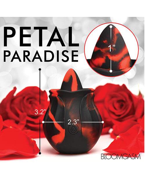 Bloomgasm Black Kiss Stimulateur de Clitoris 10X Rimming - Noir