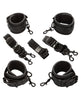 Load image into Gallery viewer, Nocturnal Collection Adjustable Bed Restraints - Black
