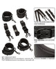 Load image into Gallery viewer, Nocturnal Collection Adjustable Bed Restraints - Black
