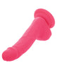 Indlæs billede i gallerifremviser, Silicone Studs Neon 6" Dildo - Pink
