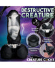 Load image into Gallery viewer, Creature Cocks Venom Silicone Dildo - Black

