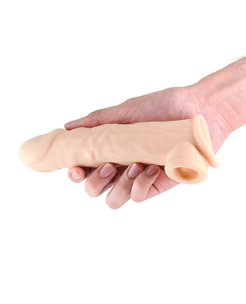 Renegade Annex Thin Sheath Flesh Silicone Sleeve For Realistic Pleasure