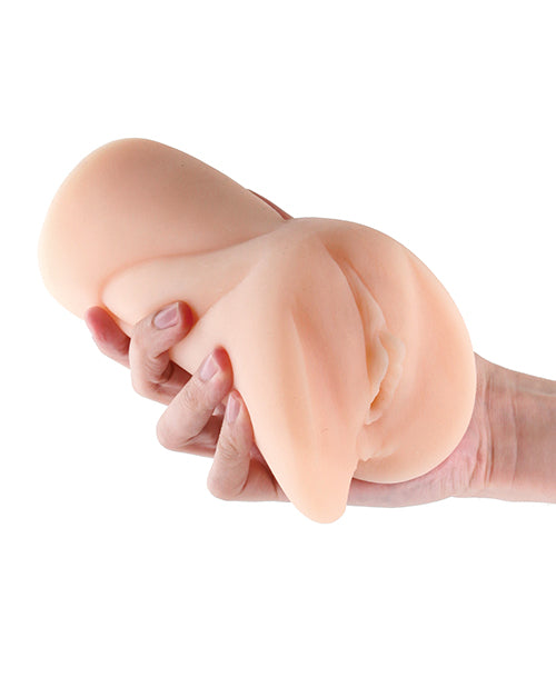 Load image into Gallery viewer, Jasmine Pussy Stroker White TPE Realistic Textured Shaft
