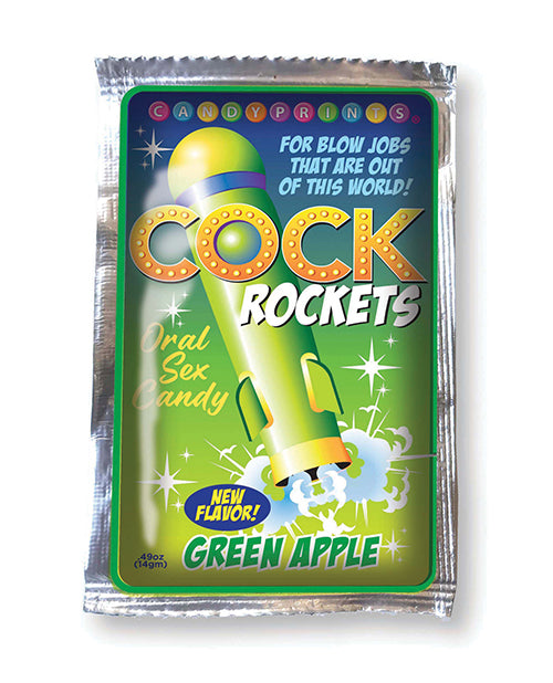 Cock Rockets Oraler Sex Bonbon Pop - Grüner Apfel