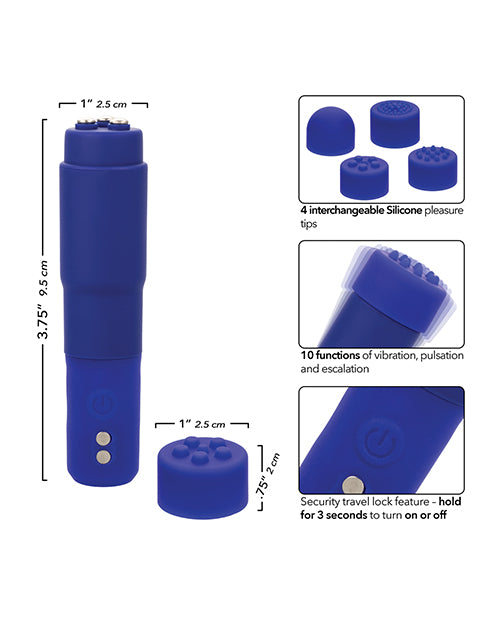 Kyst Mega-Mite Stimulator w/Interchangeable Tips - Purple