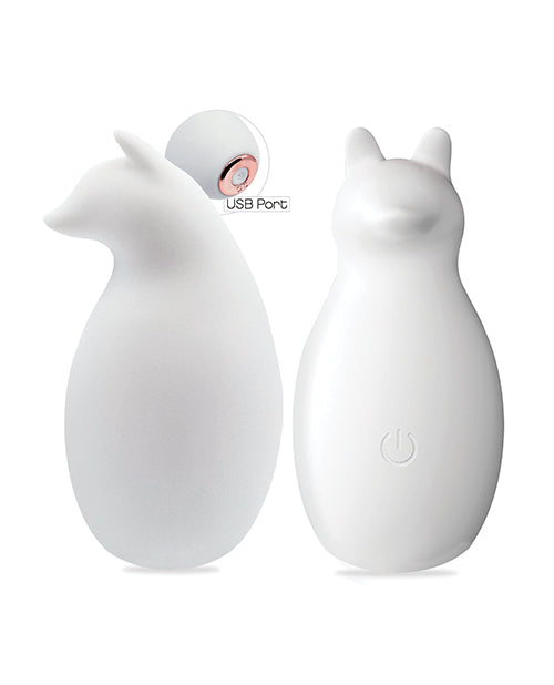 Buzzy Buddy Sexy Like a Fox Vibe - White