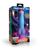 Carregar imagem no visualizador da Galeria, Creature Cocks Vibrating Space Cock Glow In The Dark Silicone Dildo With Remote
