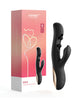 Load image into Gallery viewer, GEM Twin Balls Rabbit Vibrator - Black
