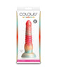 Load image into Gallery viewer, Colours Stacked 6" Dildo - Red/Gold
