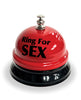 Load image into Gallery viewer, Ring the Bell for Sex Desk Bell - Red/Black
