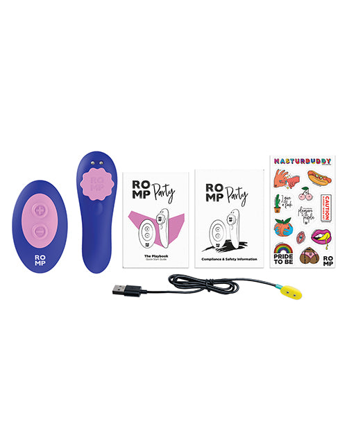 ROMP Party Panty Vibe - Blue