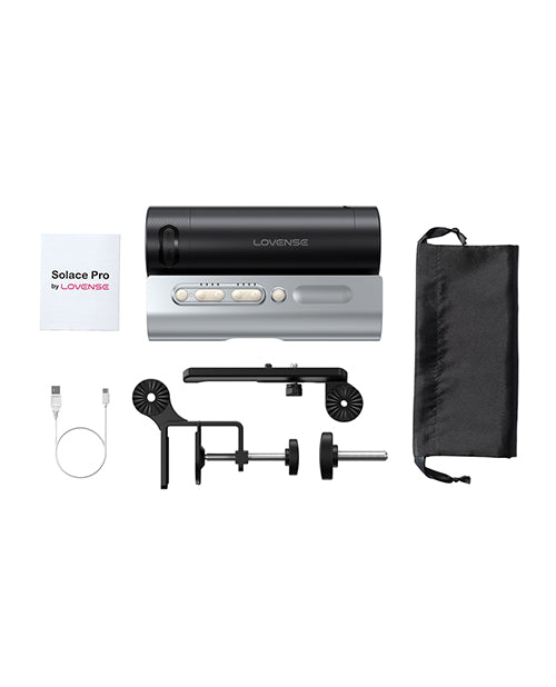 Masturbateur à poussée Lovense Solace Pro - Noir