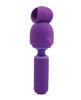 Ladda bilden i Galleri Viewer, Nu Sensuelle Harlow Mini Wand w/Masturbator Attachment - Purple
