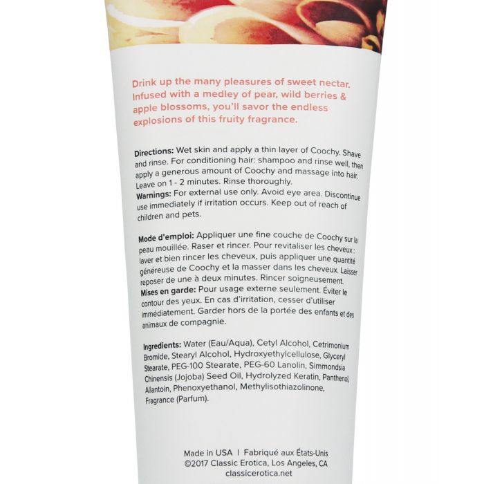 COOCHY Shave Cream - 12.5 oz Sweet Nectar