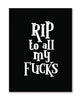 Afbeelding laden in Galerijviewer, Halloween Rip Fucks Greeting Card w/Sticker
