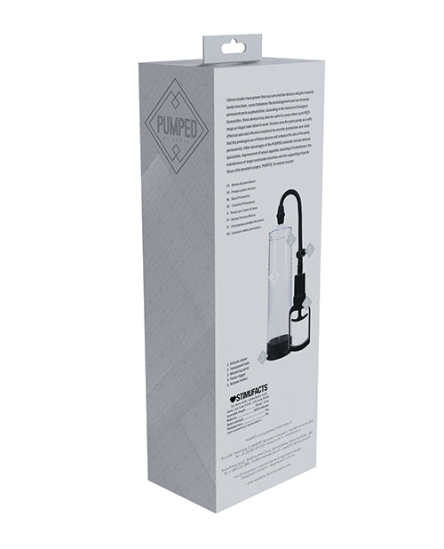 Shots Pumped Basic Pump 2 Water Resistant Penis Pump Translucent