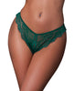 Charger l'image dans la visionneuse de la galerie, Evermore Split Crotch Panty - Emerald L/XL
