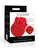Load image into Gallery viewer, Lickgasm Sweet Kiss Kissing &amp; Vibrating Clitoral Stimulator - Red
