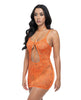 Afbeelding laden in Galerijviewer, Presley Lace Babydoll w/G-String 2 pc Set - Dragon Fire Orange L/XL
