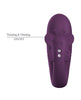 Ladda bilden i Galleri Viewer, Pretty Love Klay App-Enabled Thrusting Hands-Free Vibrator - Purple
